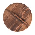 thumbnail image 2 of LOVIVER Wood Pan Lid Wooden Drop Lid Round Thickened Anti Scalding Universal Cookware Lid Frying Cover for Household Kitchen Supplies 28CM, 2 of 7