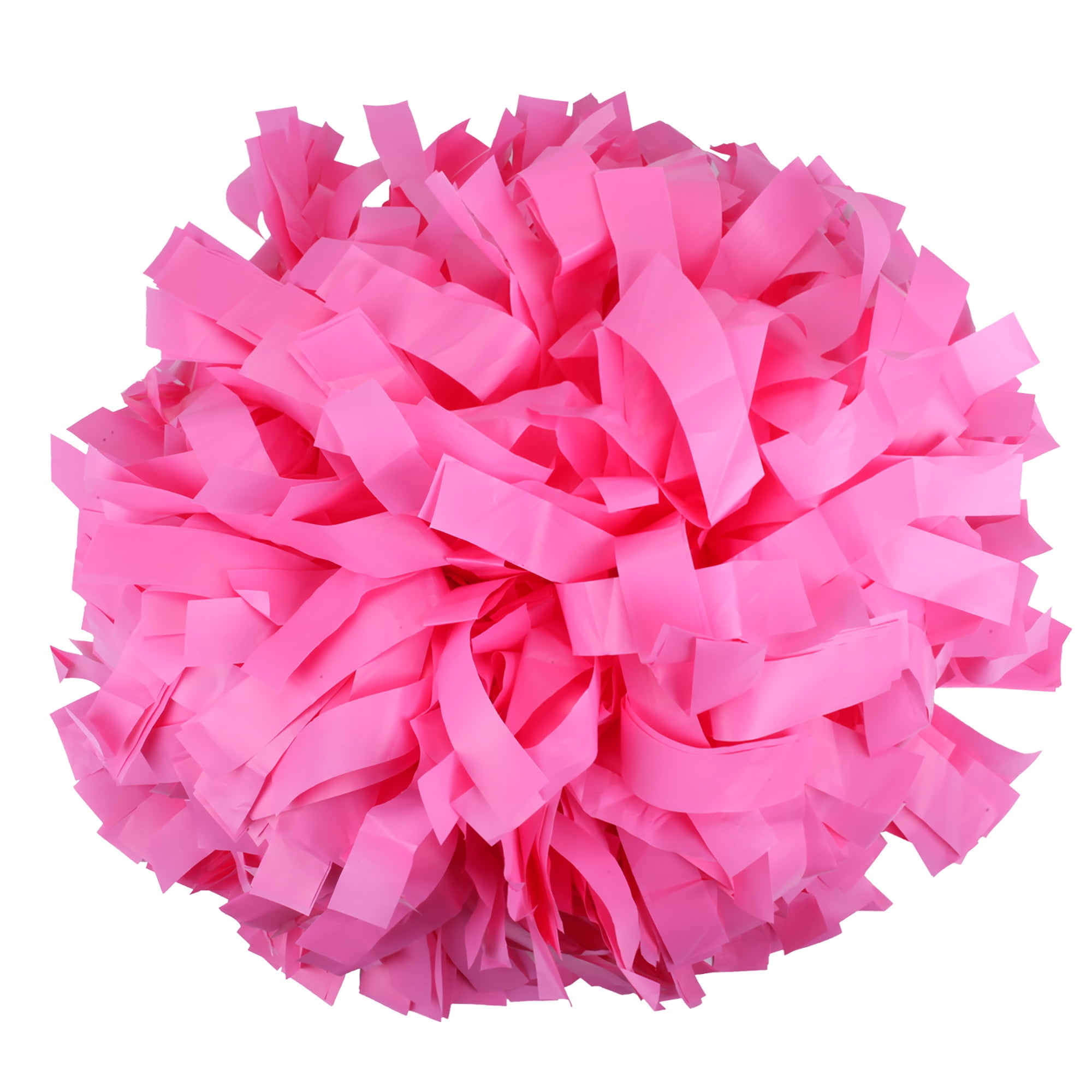 Plastic Cheer Pom Poms Cheerleading Cheerleader Gear 2 pieces one pair poms(Royal  blue/Red) 