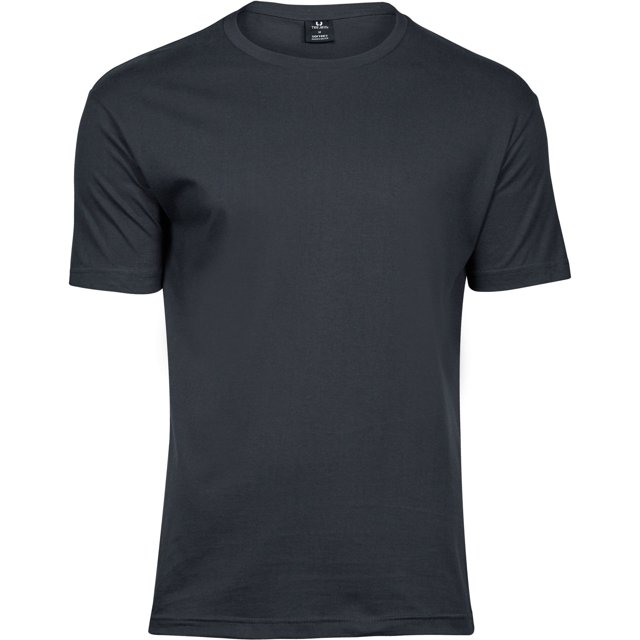 Tee Jays - Camiseta de Suave para Hombre (Gris Oscuro)