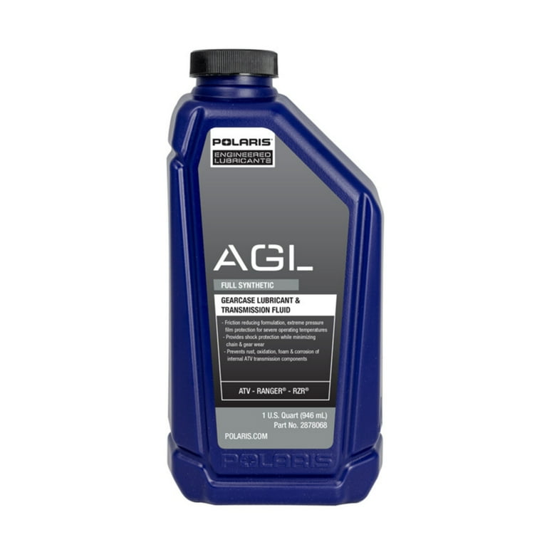Polaris New OEM Demand Drive + Gearcase Lube & Trans Fluid 1qt 