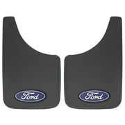Plasticolor Ford Oval 9 x 15 Easy Fit Universal Automotive Mud Guards, 2pc