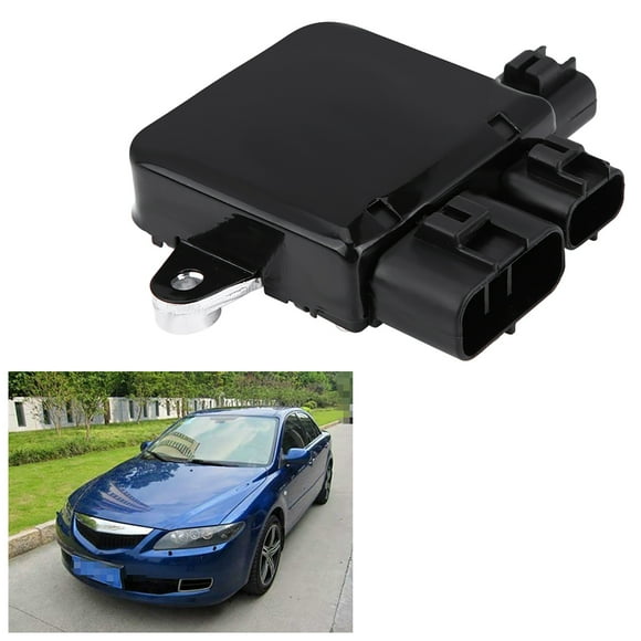 Cooling Fan Control Module Unit Replacement for 6 Mpv Outlander Lancer 1355A124 for 2003 Mpv Fan Control Module Fan Control Module 2005 Ma 2007 Mazdaspeed 6