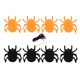 thumbnail image 2 of 8 Uds. decoraciones colgantes de miedo de Halloween Macarena accesorios de terror Bandera de Halloween, 2 of 7