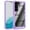 Purple, variant on Allytech Galaxy A54 5G Case, Military Grade Protection Shockproof TPU Clear Back Cover Anti-slip Armor Bumper Case for Samsung Galaxy A54 5G - Blue
