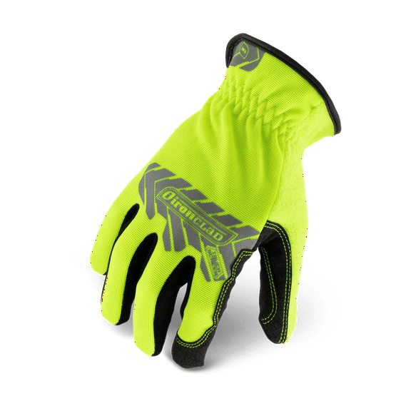 Ironclad Command Touch Screen Utility Work Gloves; Hi-Viz Yellow