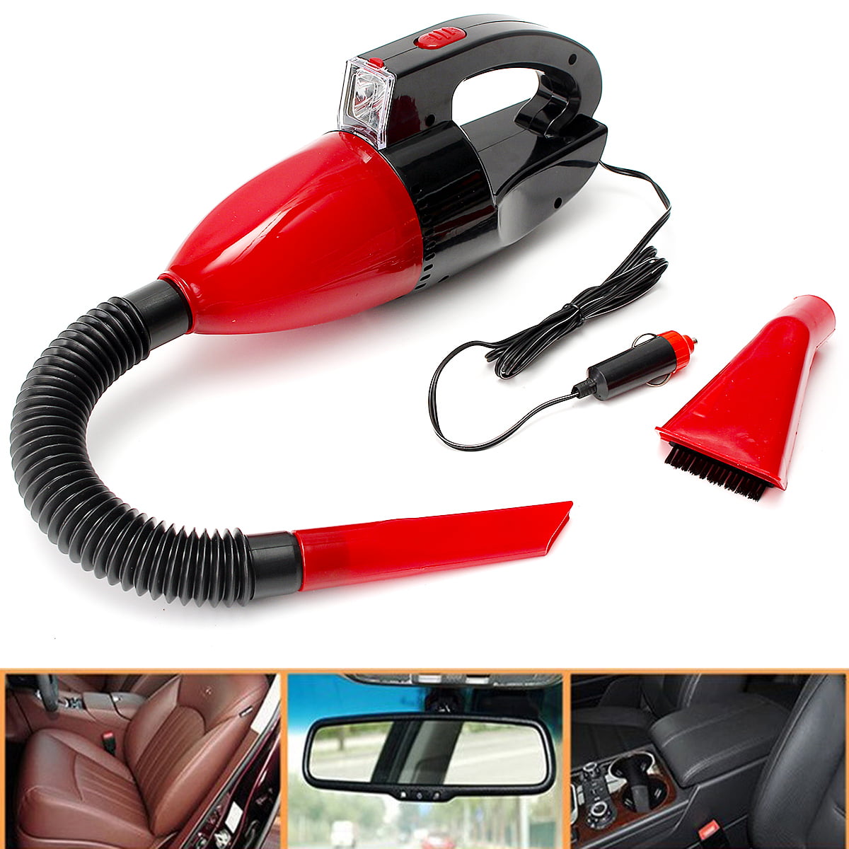Vacuum Cleaner for Car Auto Dry Wet Dust Dirt Handheld Hand Mini 12V