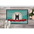 thumbnail image 2 of Caroline's Treasures BB1537MAT French Bulldog Merry Christmas Door Mat, Indoor Rug or Outdoor Welcome Mat 18x27 Doormat, 2 of 4