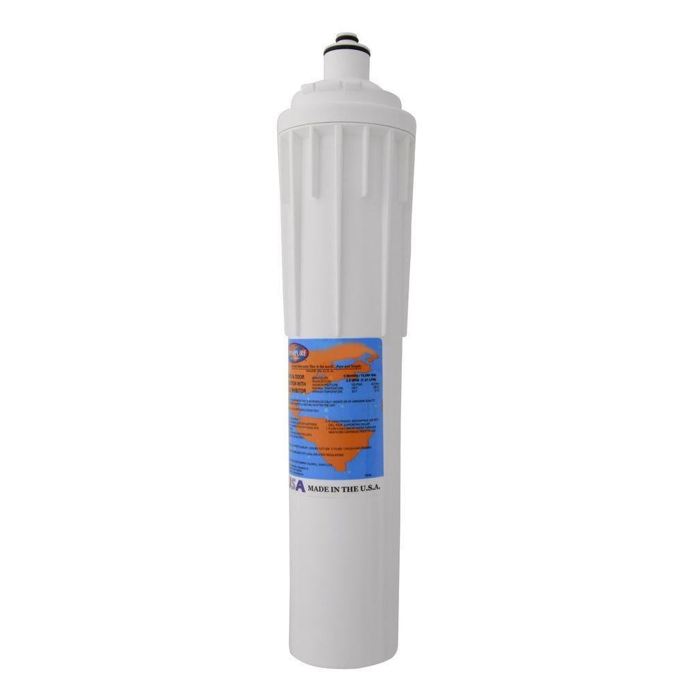 Omnipure ELF-1ML-P Water Filter Single Unit White 