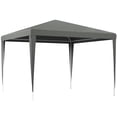 thumbnail image 1 of Outsunny Party Tent, Portable Gazebo Canopy Event Shelter Grey, 1 of 10