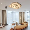 thumbnail image 3 of Arturesthome Nordic Irregular Flush Mount Solid Wooden Ceiling Light For Living Room, 3 of 15