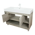thumbnail image 3 of 48" Free-Standing Single Bathroom Vanity with High Quality Acrylic Vanity Top, 3 of 8