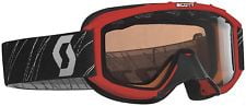 Scott USA 89 Si Youth Snowcross Goggles Red Black Rose by Scott Performance