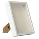 thumbnail image 2 of Marco de caja de sombra Marco de fotos Decoración de mesa Marco de fotos Marco de caja de recuerdos Blanco, 2 of 9