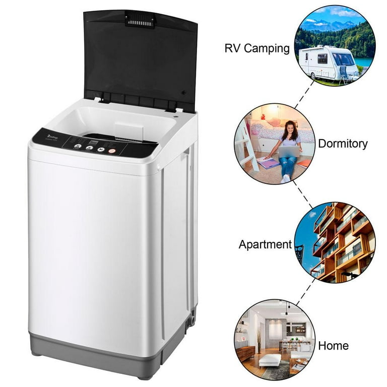 YasTant 6.5L Mini Washing Machine, Foldable Washer, Small Portable Washing  Machine for Apartment, Laundry, Camping, RV, Travel, Underwear, Socks, Baby