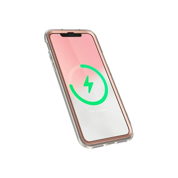 i-Blason Cosmo - Protective case for cell phone - thermoplastic polyurethane (TPU) - marble pink - 6.7" - for Apple iPhone 12 Pro Max