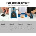 thumbnail image 4 of VEVOR Impulse Sealer 12 inch, Manual Heat Seal Machine with Adjustable Heating Mode, ABS Shrink Wrap Bag Sealers for Plastic Mylar PE PP Bags, Portable Poly Bag Sealing Machine with Extra Replace Kit, 4 of 9
