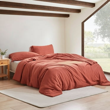 Coma Inducer We Be Slubbin - ® Oversized Comforter Set - Rust Red King
