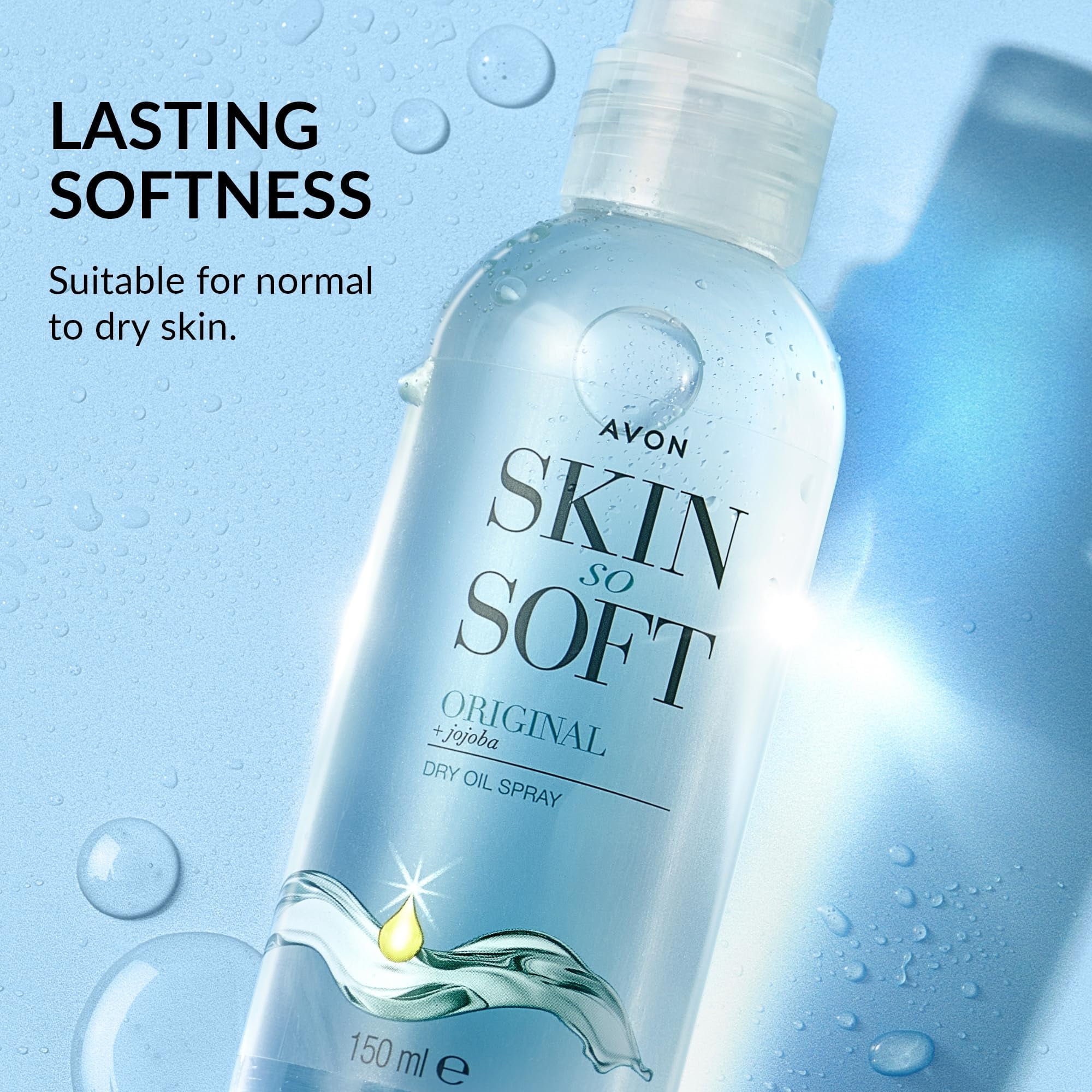 Skin So Soft Spray Body Oil with Jojoba Oil 250ml 8.45 oz