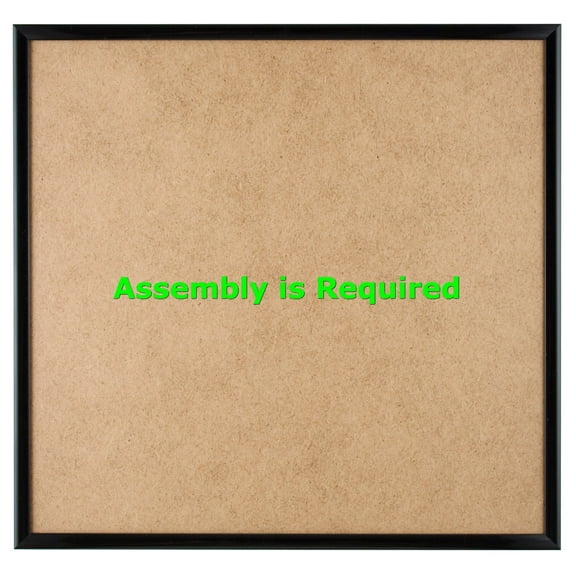 Quadro Frames 11x12 inch Picture Frame, Black, Style P375-3/8 inch Wide Molding