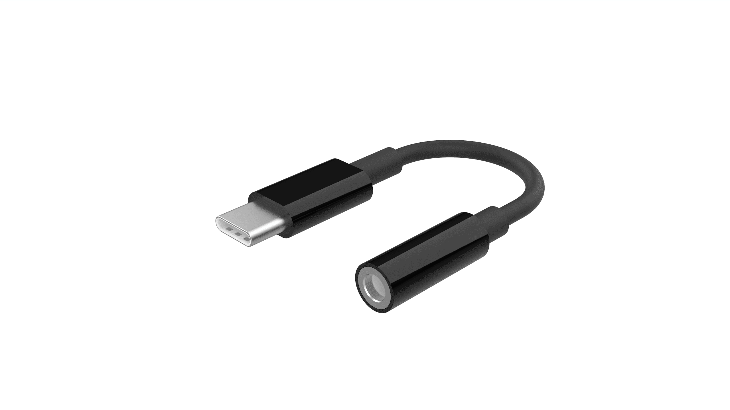 Digitus Adaptateur USB-C vers USB-C/Jack 3,5 mm Noir
