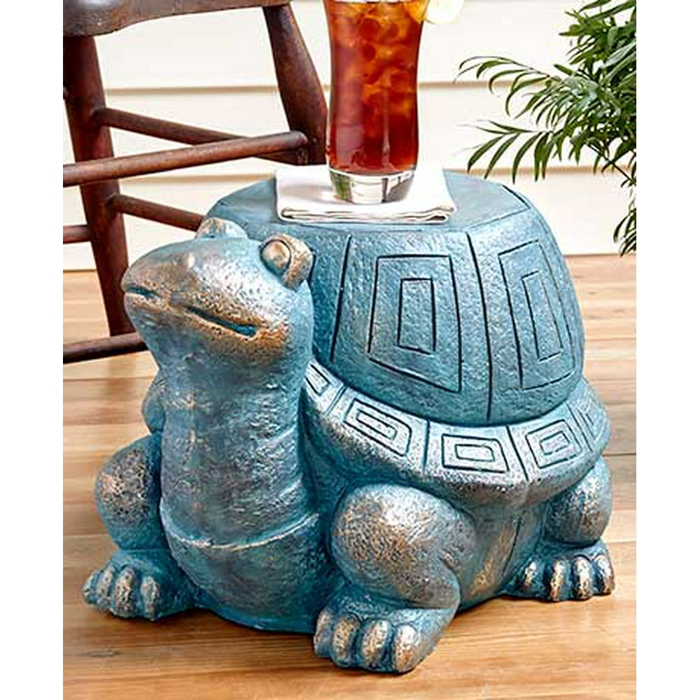 large resin outdoor turtle