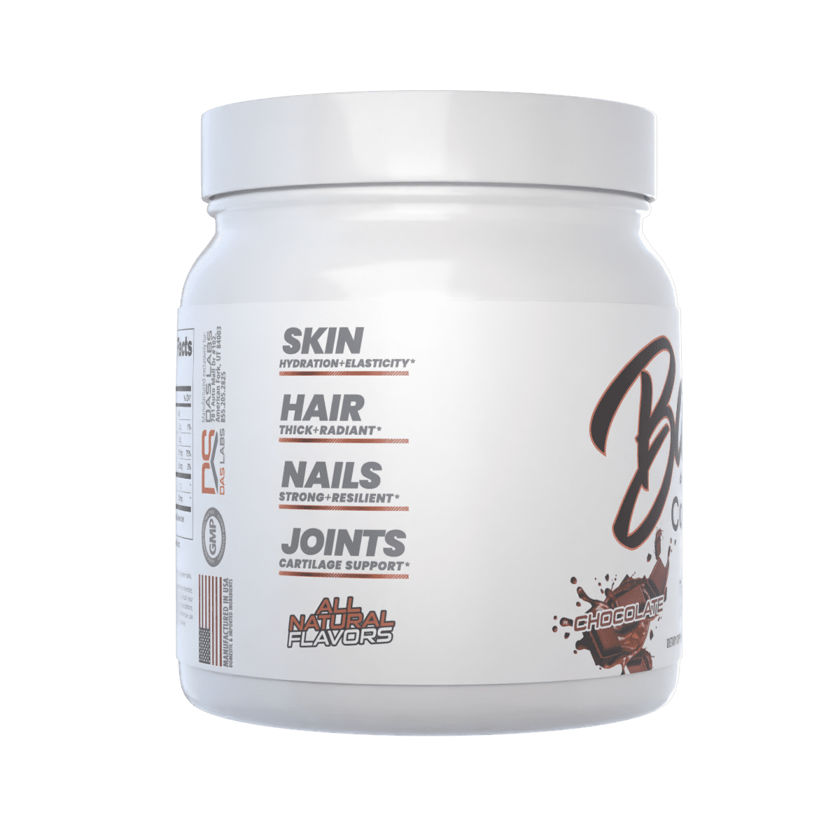 Bucked Up Babe Collagen Peptides Powder, Chocolate, 30 Servings