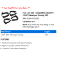 thumbnail image 2 of Fuel Line Clip - Compatible with 2004 - 2005 Volkswagen Touareg GAS, 2 of 2