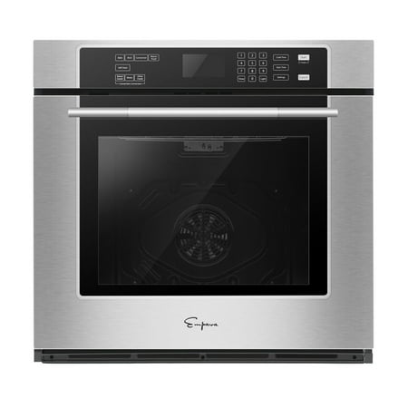 Empava 30 in Electric Single Wall Oven Self-cleaning Convection Fan Touch Control in Stainless
