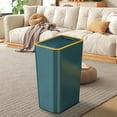 thumbnail image 5 of geerera Bathroom Trash Can with Lid, 4.5L Plastic Wastebasket with Step Pedal, Odor-Control Garbage Bin for Toilet or Office, 5 of 5