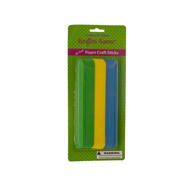 Foam Craft Sticks Set of 24