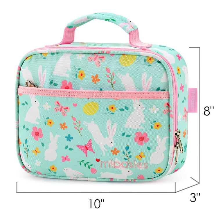 Kids Lunch Box for Girls and Boys Toddler Insulated Lunch Bag (Bunny) 