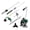 Dark Green, variant on , Mailbox/Post Light Combination Kit , Post with Mailbox, Fluted Base, Decorative Modern Mailbox with Post, StratHeavy Duty Cast Aluminum Mailboxes for Outside, Mailbox Post Large Mail Box, Brown ,
