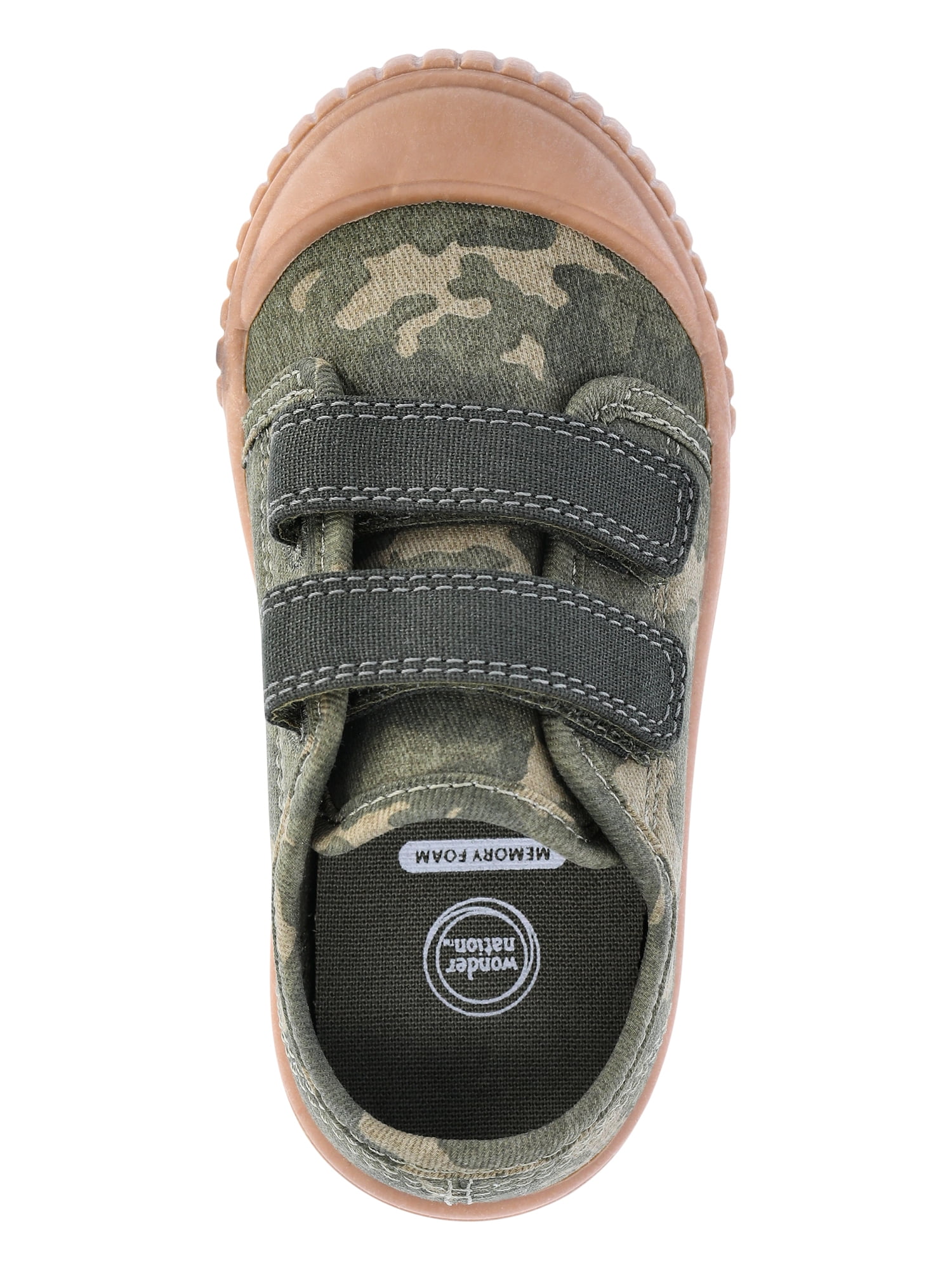 Wonder Nation Baby Boys Bump Strap Sneakers