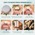 thumbnail image 4 of Soeos Rice Paper, 12 oz, 340g, (Pack of 1), 34 Sheets, Natural Rice Paper, 4 of 6