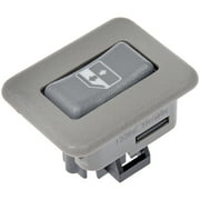 Dorman 901-099 Power Window Switch - Rear Left and Right, 1 Button for Specific Chevrolet / GMC Models