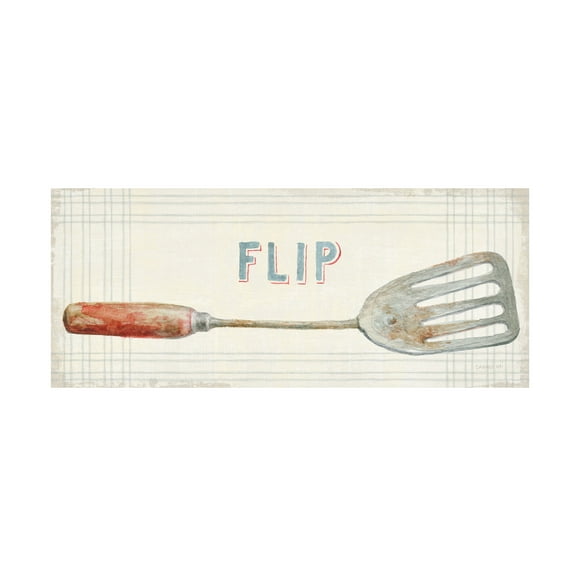 Danhui Nai 'Floursack Kitchen Sign I' Canvas Art