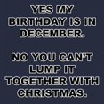 thumbnail image 3 of CafePress - Christmas Birthday Kids Sweatshirt - Kids Sweatshirt, Youth Crew Neck Sweatshirt, 3 of 4