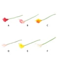 thumbnail image 4 of Kearding 10X plantas de imitación jardín decoración fotografía Prop Real Touch boda decoración vacaciones calcomanía PU flores falsas Type2 NO2, 4 of 6