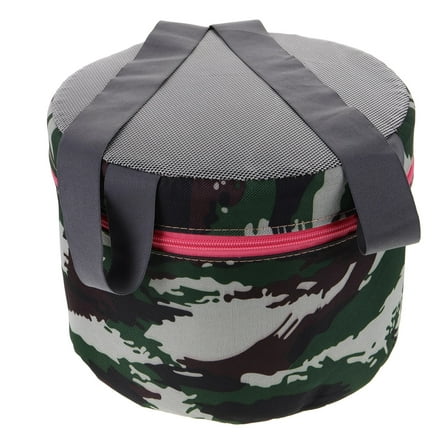 PAMINGONO Portable Gardening Stool for Outdoor Use Durable Plastic and Cotton Cloth 7.09 Inches