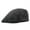 Black, variant on Men Denim Newsboy Beret Flat Hat Peaked Ivy Cap Golf Driving Adjustable Hat
