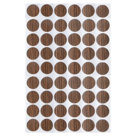 30pcs Adhesive Screw Hole Covers Stickers in Sturdy PVC Materials for Cabinets Desks and Furniture