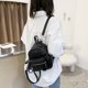 thumbnail image 5 of Bsvklp Mochila De Cuero De Pu Para Mujer De Color Sólido, Bolso Diario, Bolsos De Hombro (Negro B) Bsvklp Para estrenar, 5 of 9