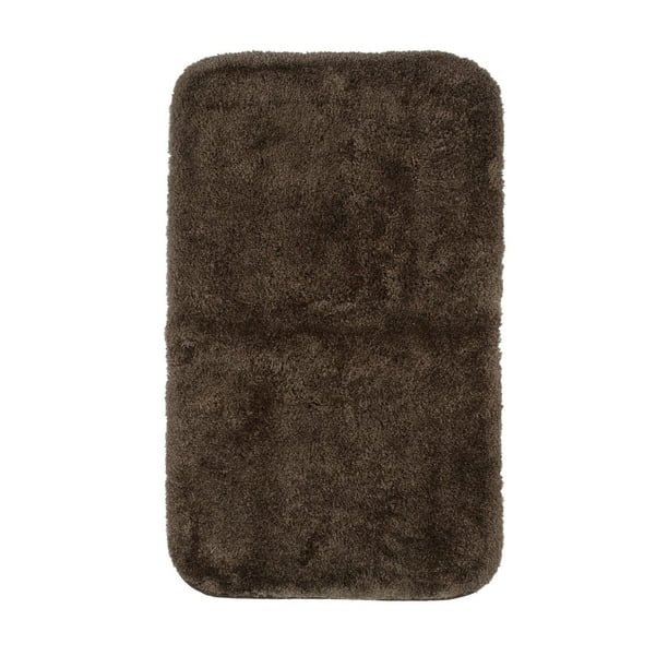 Mohawk Home Royal Bath Rug Chocolate, 1'9"x2'10", Espresso Brown