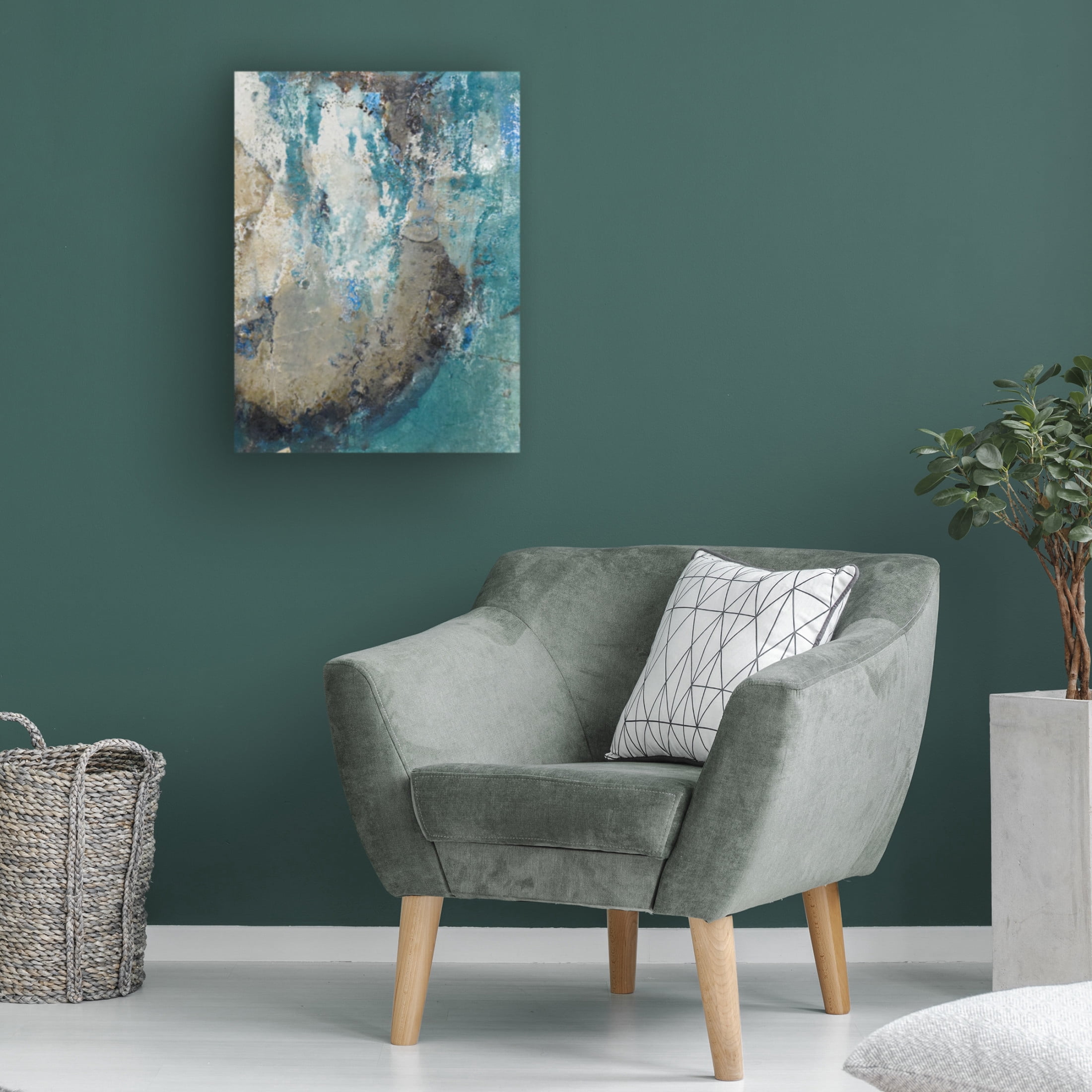 Canvas Wall Art - Deb Chaney 'Drumbeg' Wall Art for Living Room, Bedroom, or Office Décor by Trademark Fine Art - 18 x 24 Inches