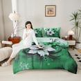 thumbnail image 4 of Castle Fairy 2-Piece Twin Comforter Set, Flower Graffiti Art, 4 of 8