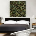 thumbnail image 2 of ARTCANVAS Army Green Camo Camouflage Machine Hand Gun Rifle Pattern Canvas Art Print - Size: 36" x 36" (1.50" Deep), 2 of 9