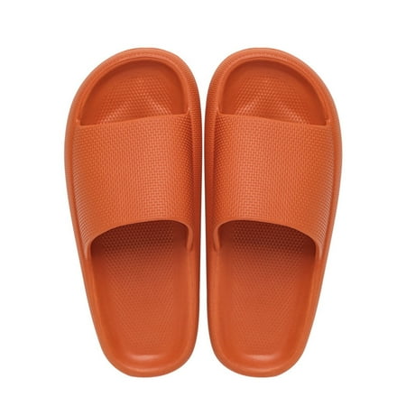 

Tangnade Casual Shoes Super Soft Home Slippers Non Slip Thick Soled Outdoor Bathing Couples Slippers