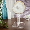 thumbnail image 2 of Plymor Clear Acrylic Square Barbell Pedestal Display Riser, 4.5" H x 4" W x 4" D (1/4" thick) (12 Pack), 2 of 3