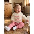 thumbnail image 6 of Cenuakty Girl Fall Outfits Letter Print Long Sleeve Sweatshirt and Pants, 6 of 8