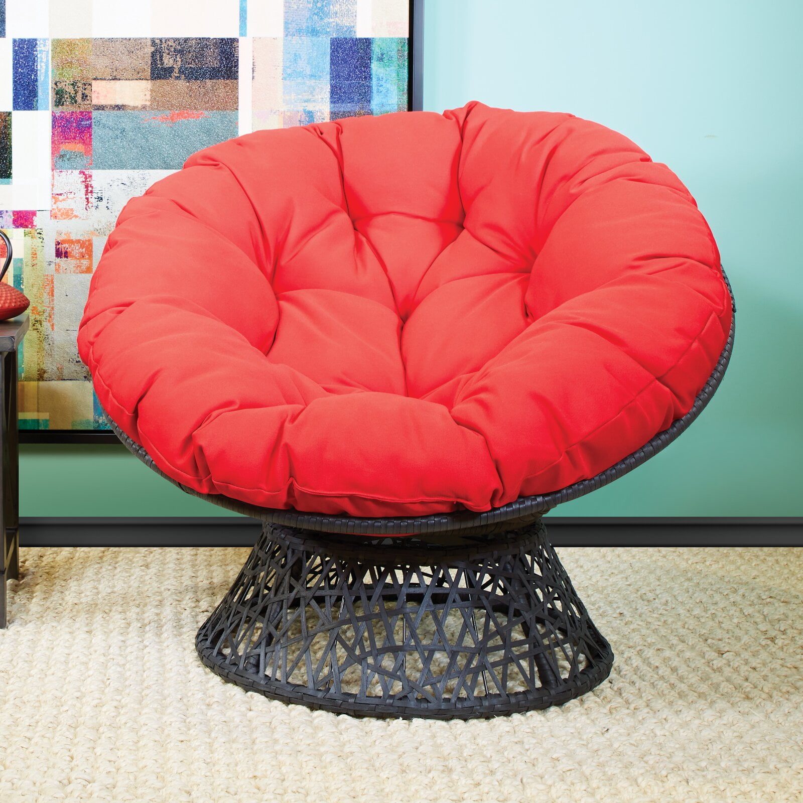 Swivel Papasan Chair